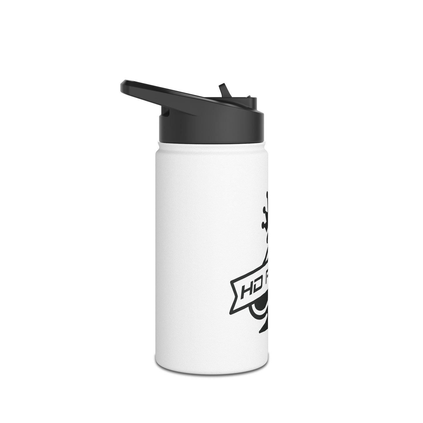 HD Poker Stainless Steel Water Bottle, Standard Lid