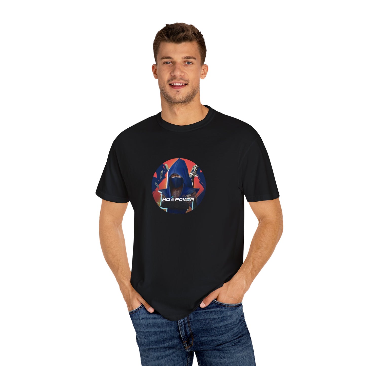 HD Poker Blue Ninja Unisex T-Shirt