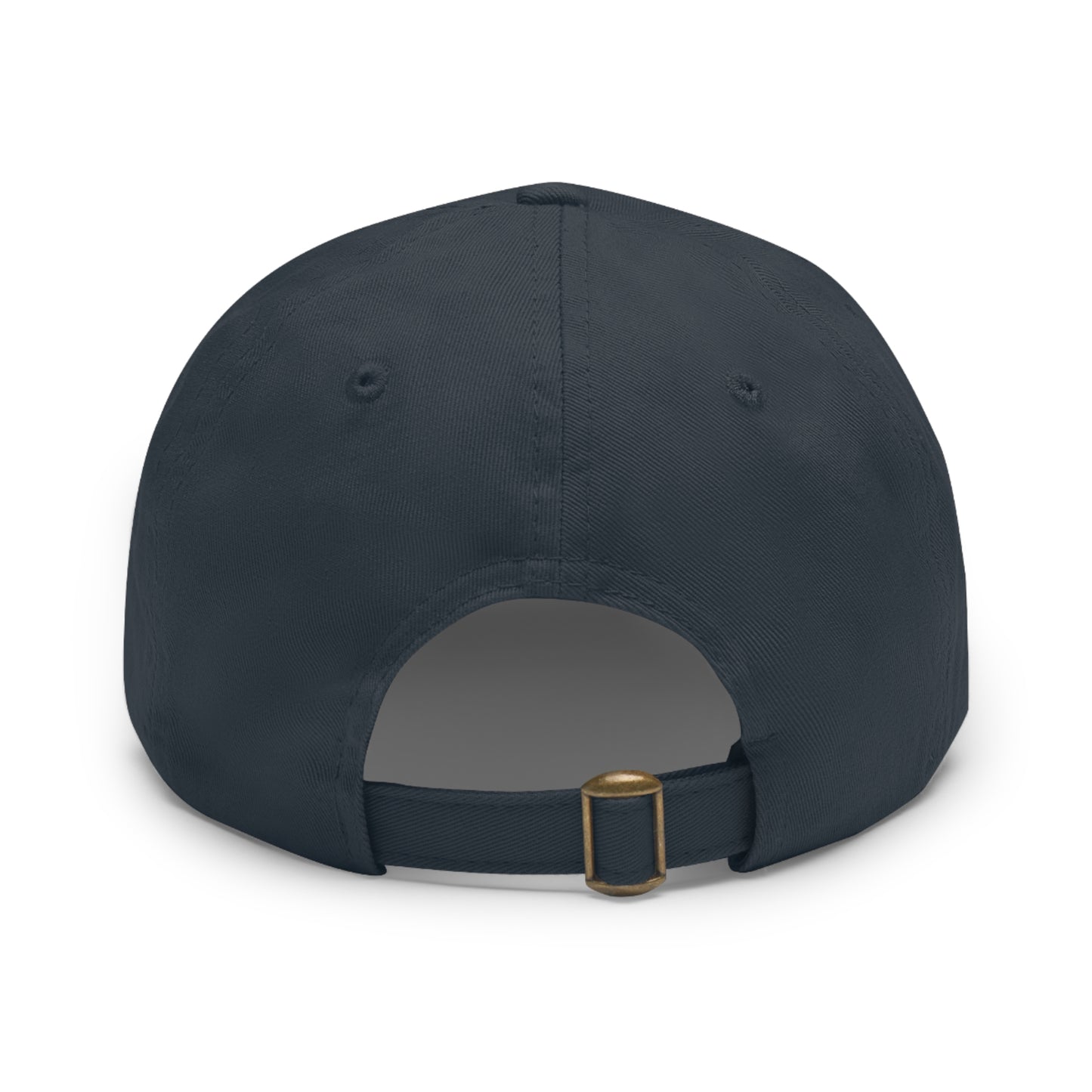 HD Poker Hat with Leather Patch (Rectangle)