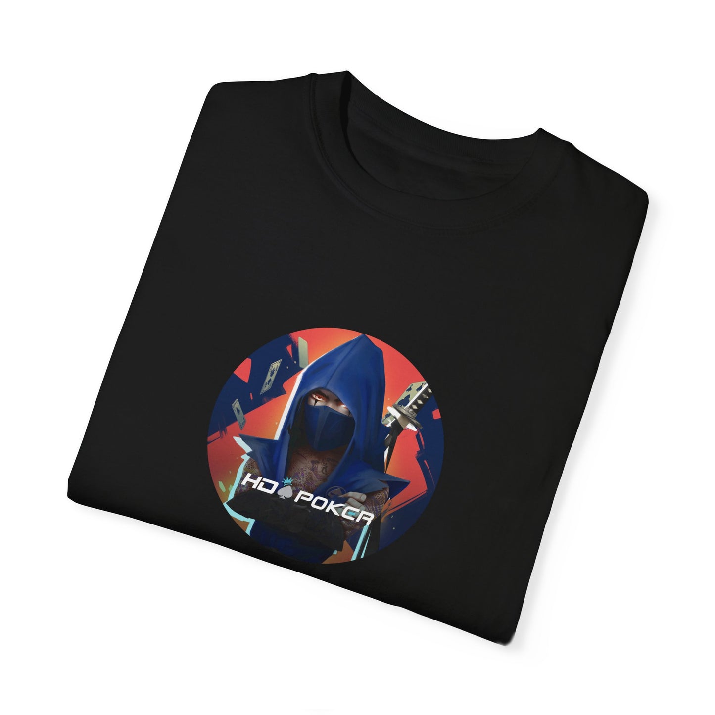 HD Poker Blue Ninja Unisex T-Shirt