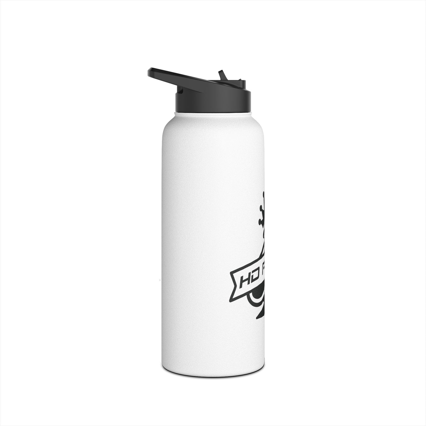 HD Poker Stainless Steel Water Bottle, Standard Lid