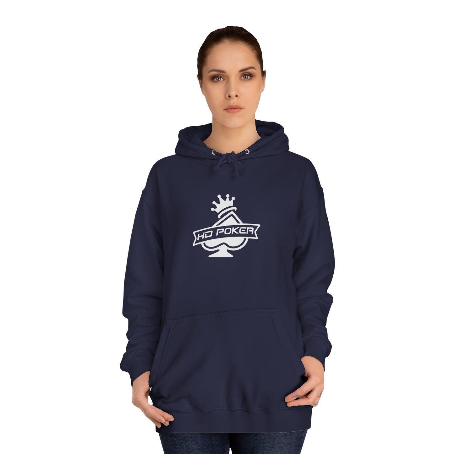 HD Poker Unisex College Hoodie