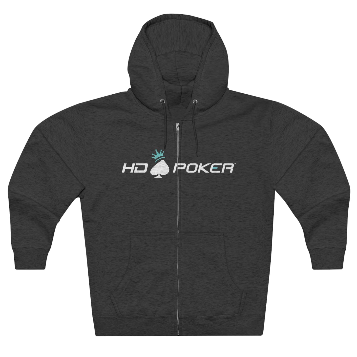 HD Poker Unisex Premium Full Zip Hoodie