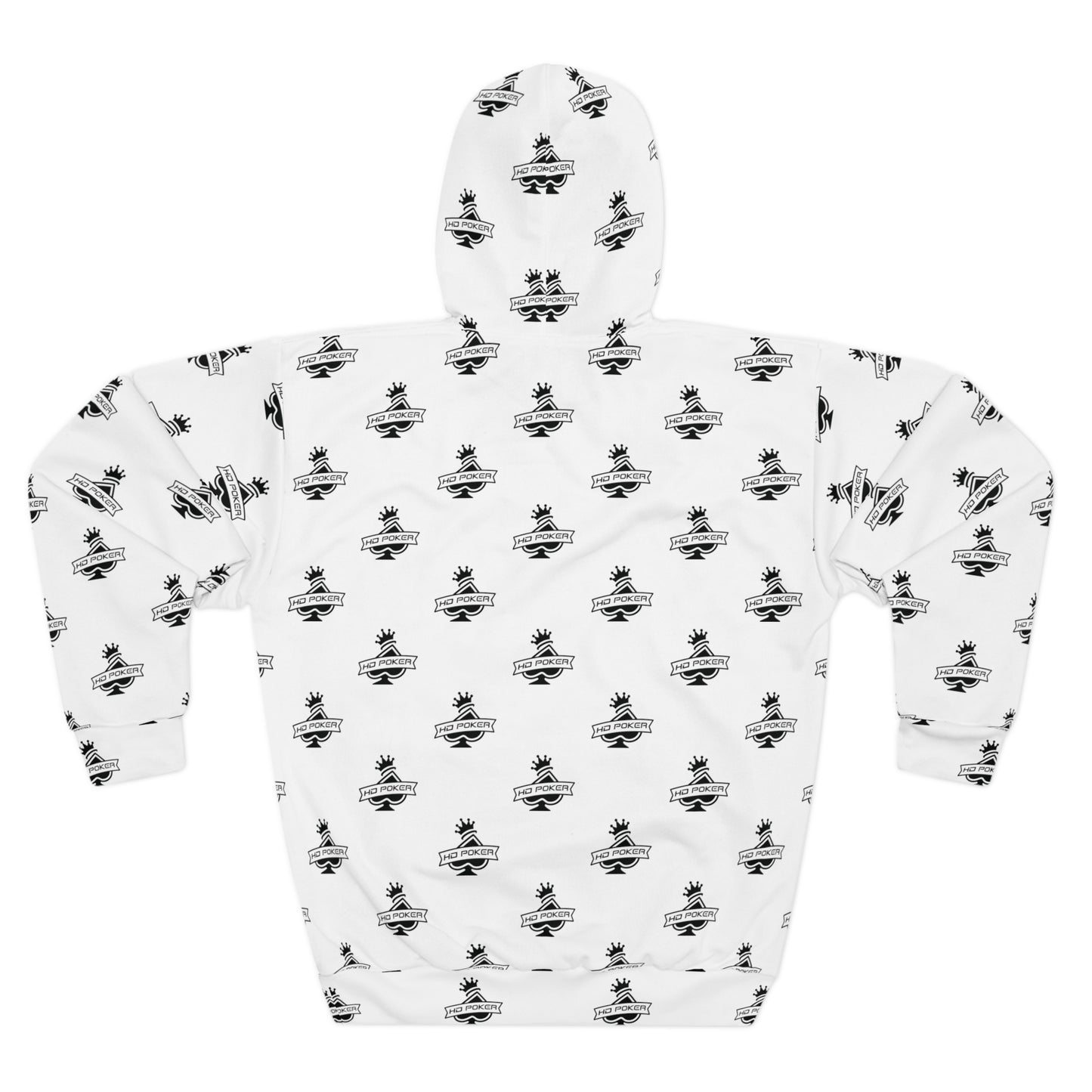 HD Poker Unisex Pullover Hoodie Logo Pattern