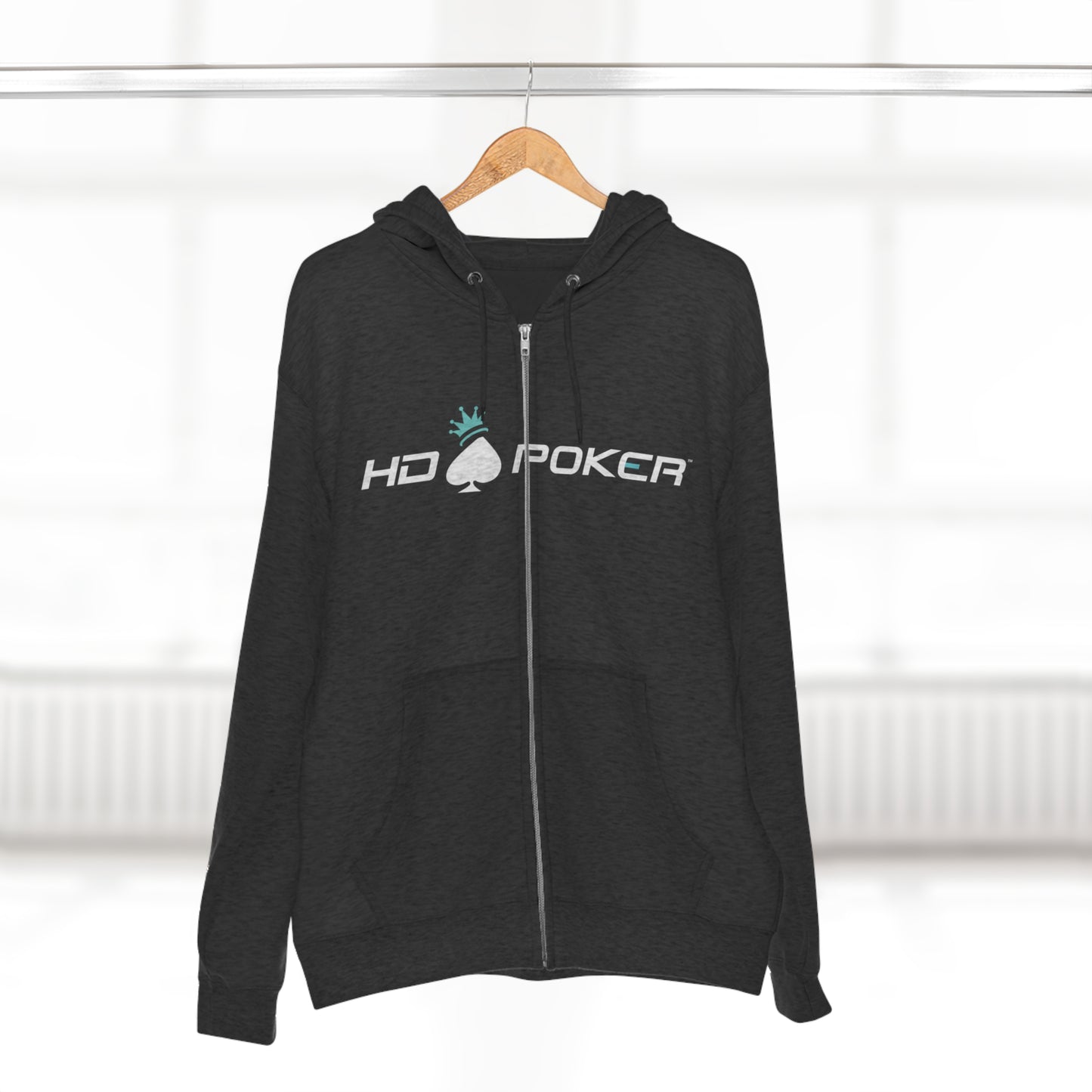 HD Poker Unisex Premium Full Zip Hoodie