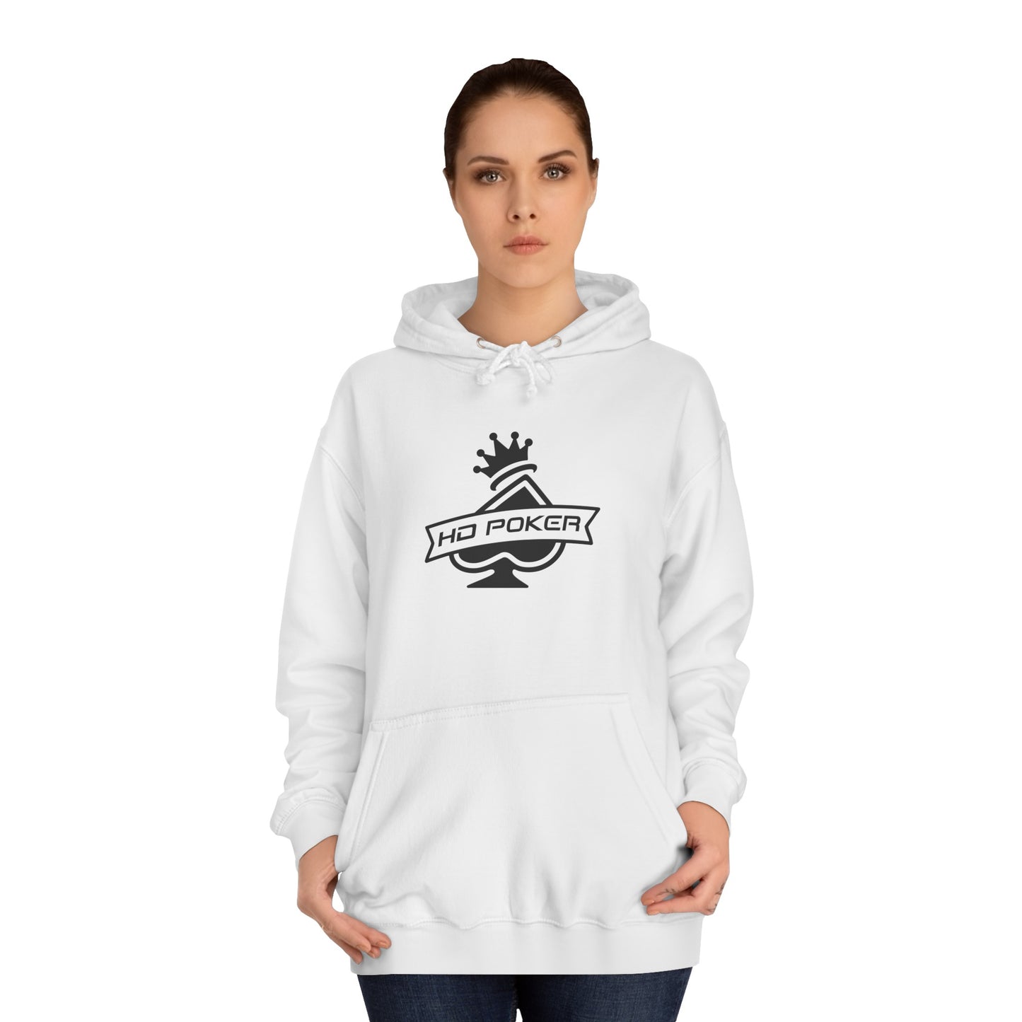 HD Poker Unisex College Hoodie