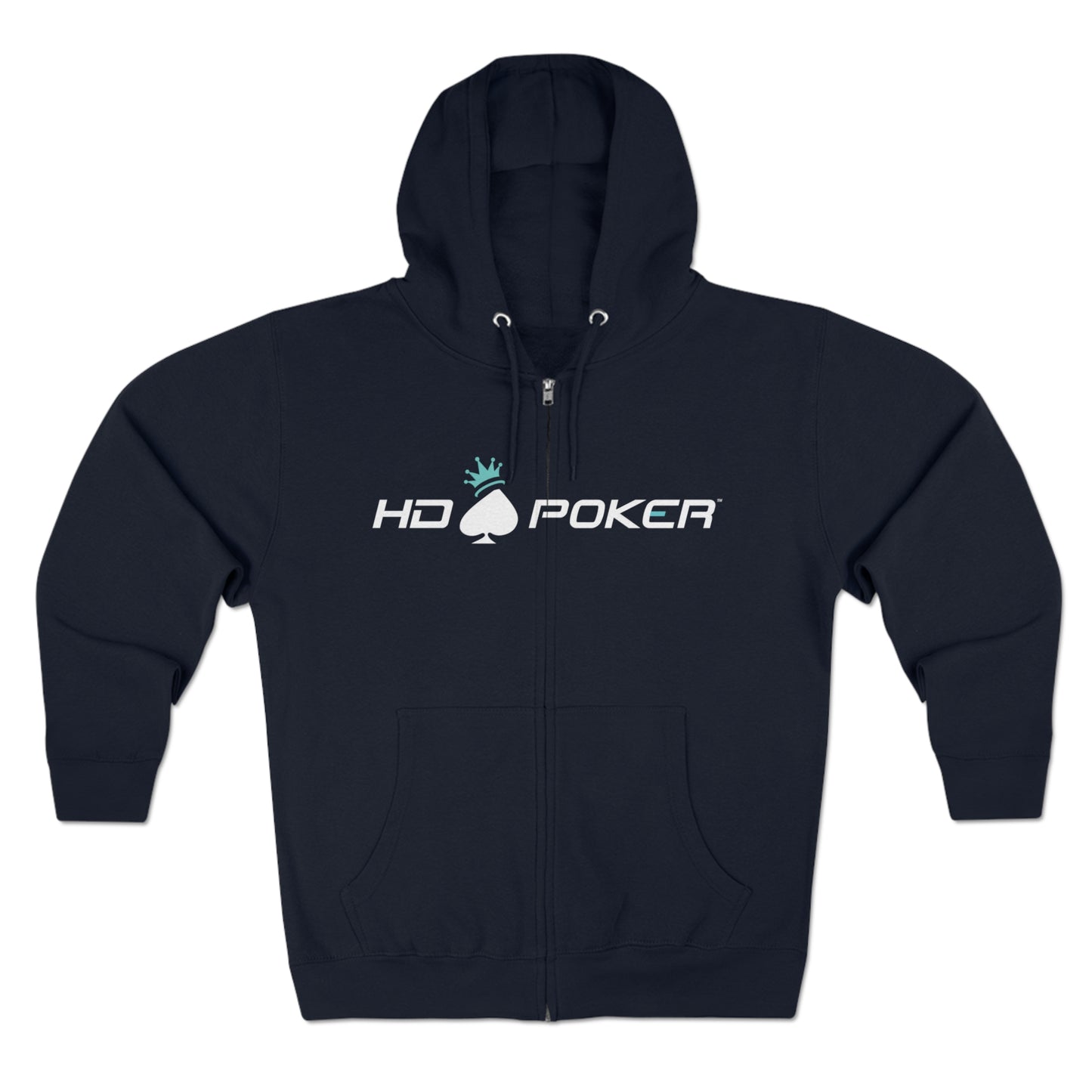 HD Poker Unisex Premium Full Zip Hoodie