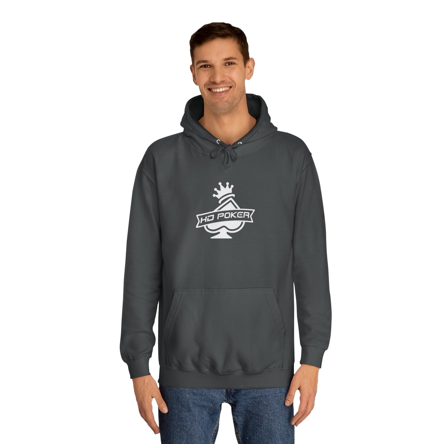 HD Poker Unisex College Hoodie