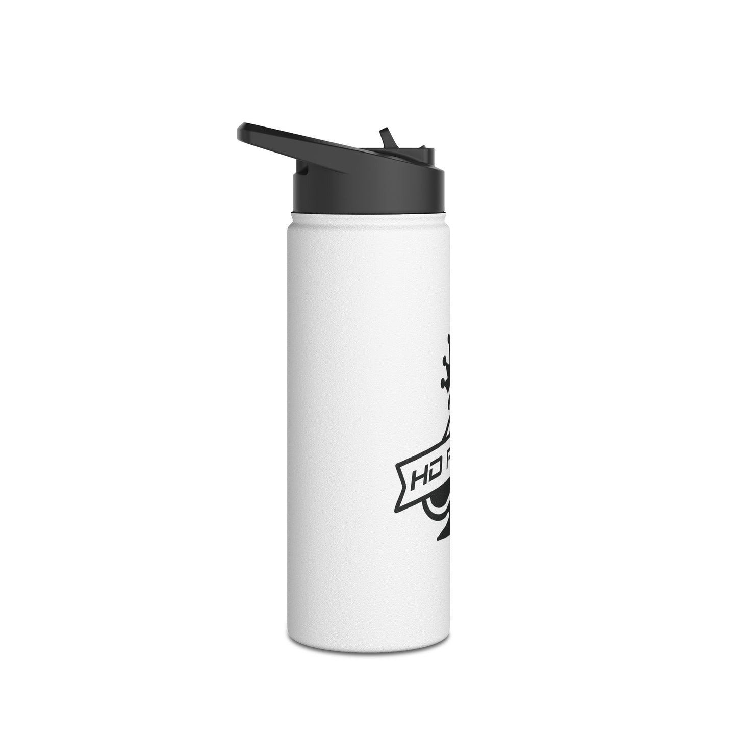 HD Poker Stainless Steel Water Bottle, Standard Lid