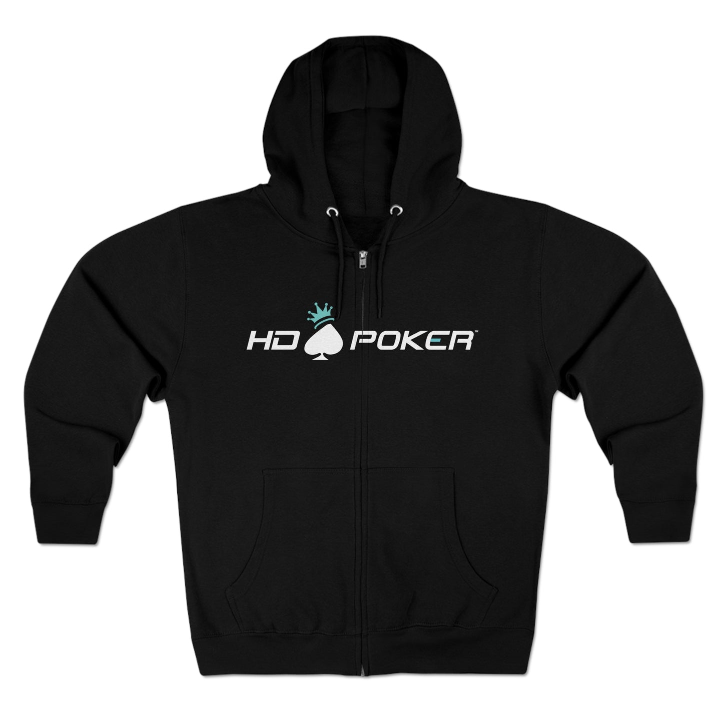 HD Poker Unisex Premium Full Zip Hoodie