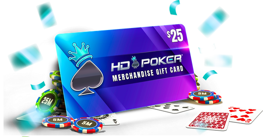 HD Poker Merchandise Gift Card